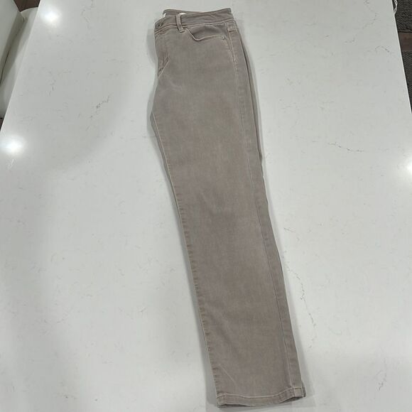 J. Jill slim ankle light beige color denim women’s size 6 - Picture 4 of 5